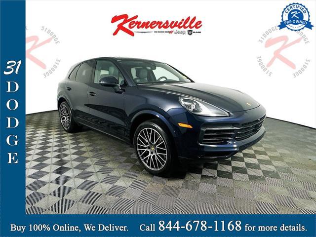 used 2021 Porsche Cayenne car, priced at $55,385