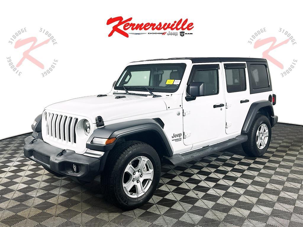 used 2019 Jeep Wrangler Unlimited car, priced at $21,985