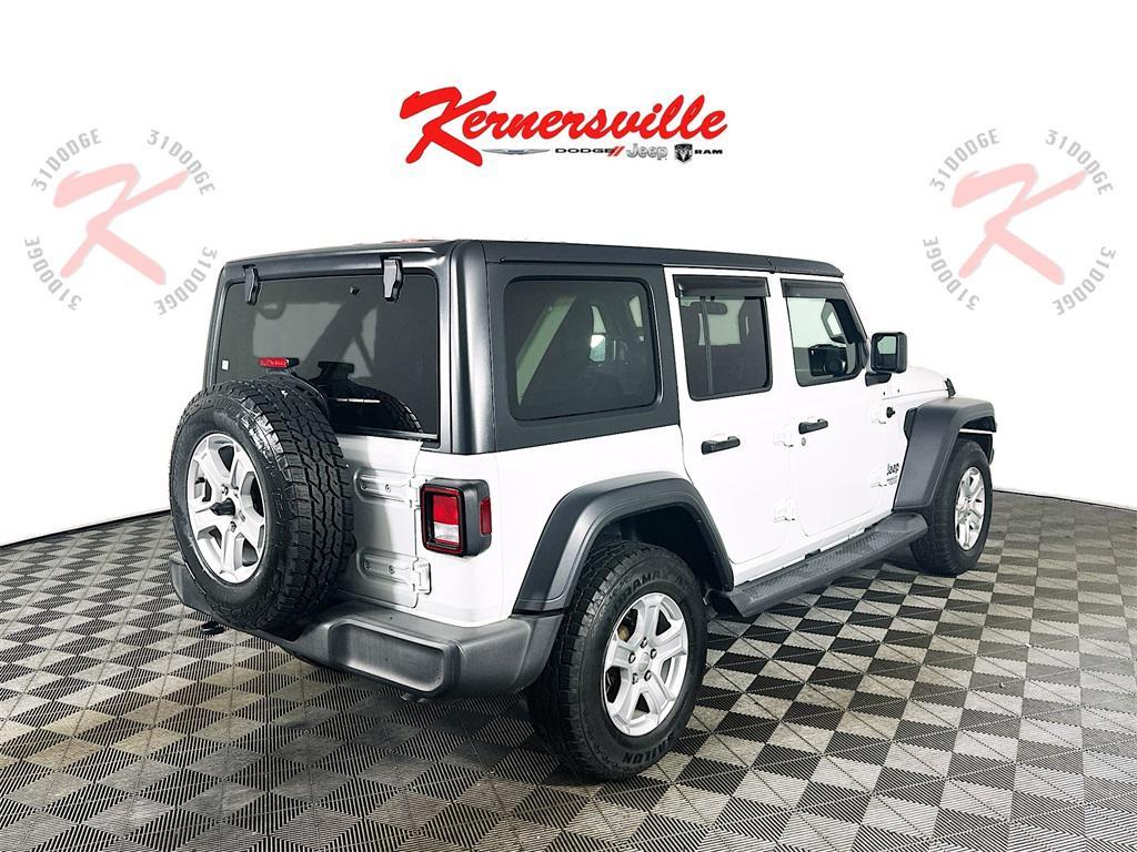 used 2019 Jeep Wrangler Unlimited car, priced at $21,985