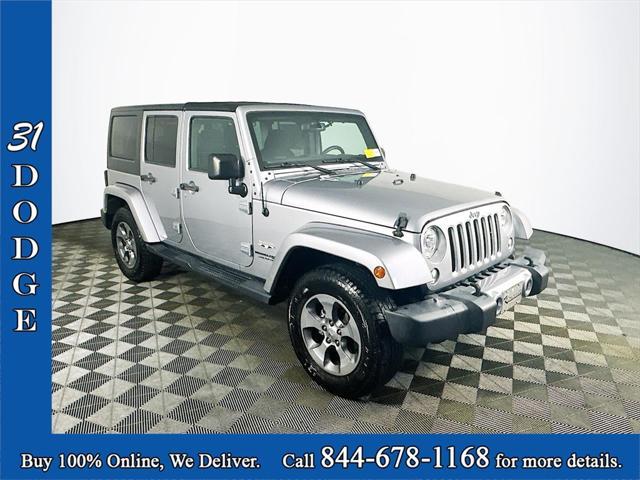 used 2018 Jeep Wrangler JK Unlimited car, priced at $26,585
