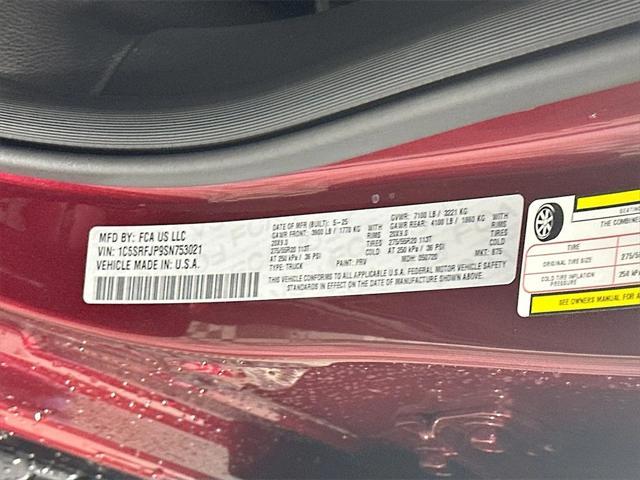 new 2025 Ram 1500 car, priced at $56,996