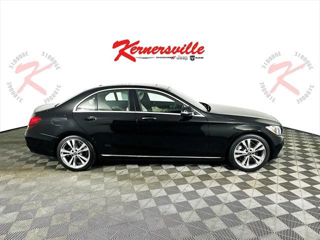used 2018 Mercedes-Benz C-Class car, priced at $17,285