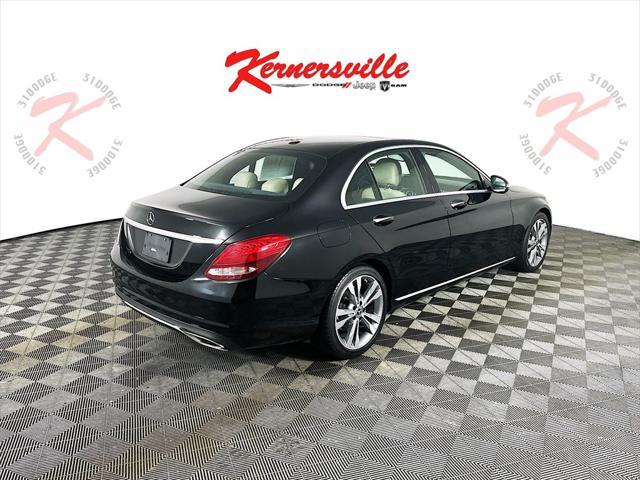 used 2018 Mercedes-Benz C-Class car, priced at $17,285
