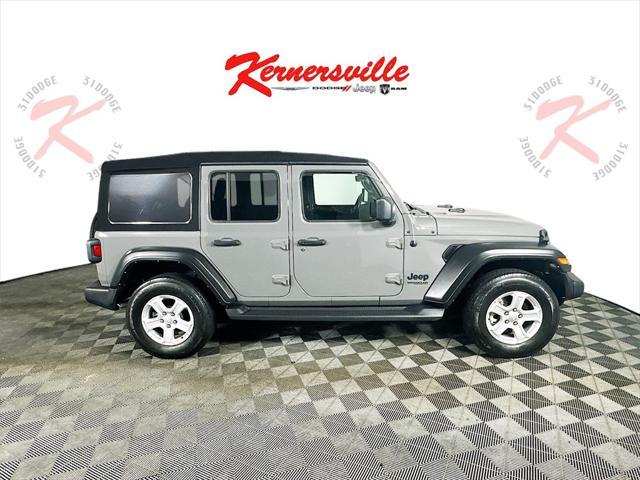 used 2022 Jeep Wrangler Unlimited car, priced at $28,935