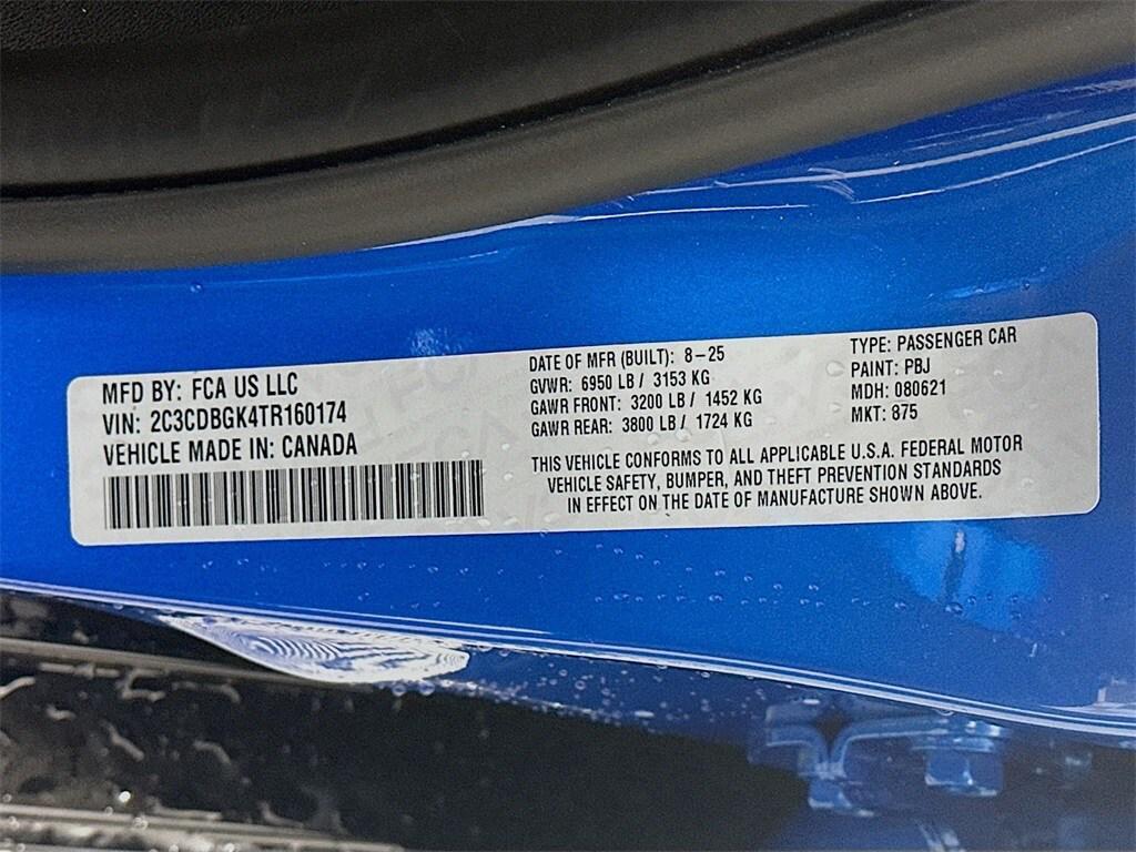 new 2026 Dodge Charger car, priced at $64,555