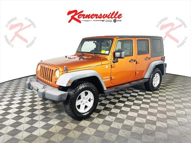 used 2010 Jeep Wrangler Unlimited car, priced at $11,985