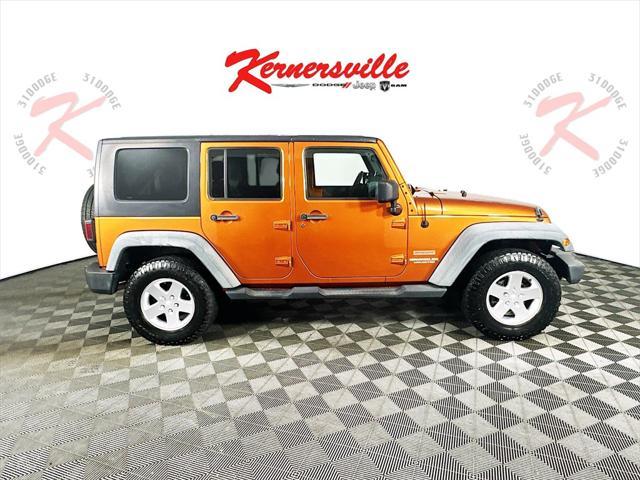 used 2010 Jeep Wrangler Unlimited car, priced at $11,985