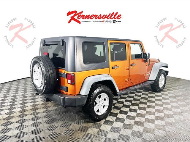used 2010 Jeep Wrangler Unlimited car, priced at $11,985