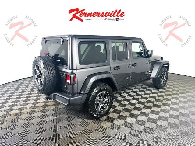 used 2020 Jeep Wrangler Unlimited car, priced at $27,935
