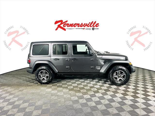 used 2020 Jeep Wrangler Unlimited car, priced at $27,935