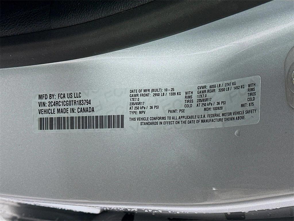 new 2026 Chrysler Voyager car, priced at $39,923