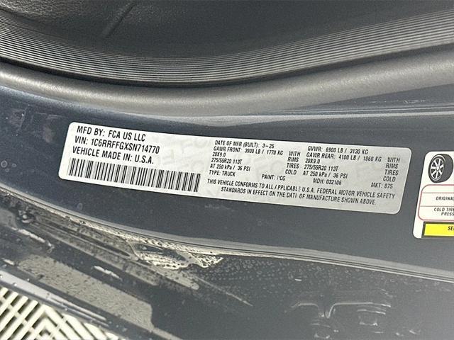 new 2025 Ram 1500 car, priced at $43,742