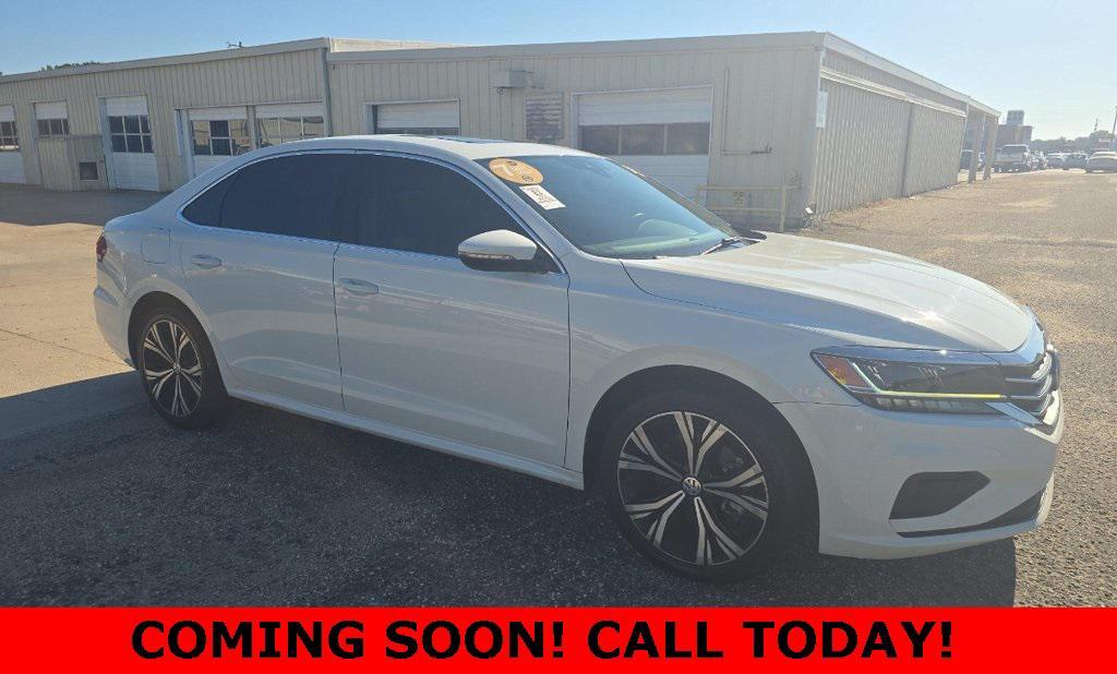 used 2022 Volkswagen Passat car, priced at $17,535