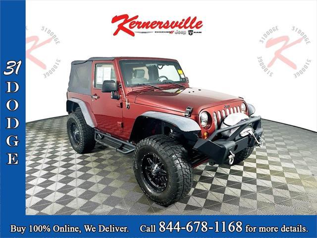 used 2010 Jeep Wrangler car, priced at $13,685