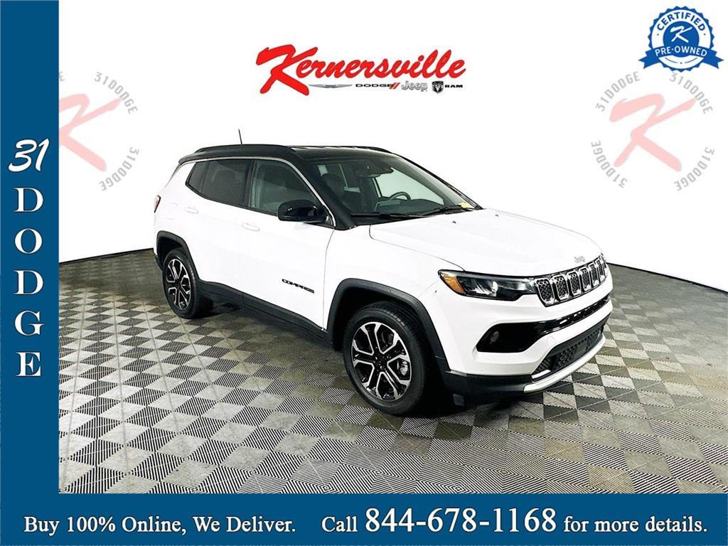 used 2024 Jeep Compass car, priced at $23,935
