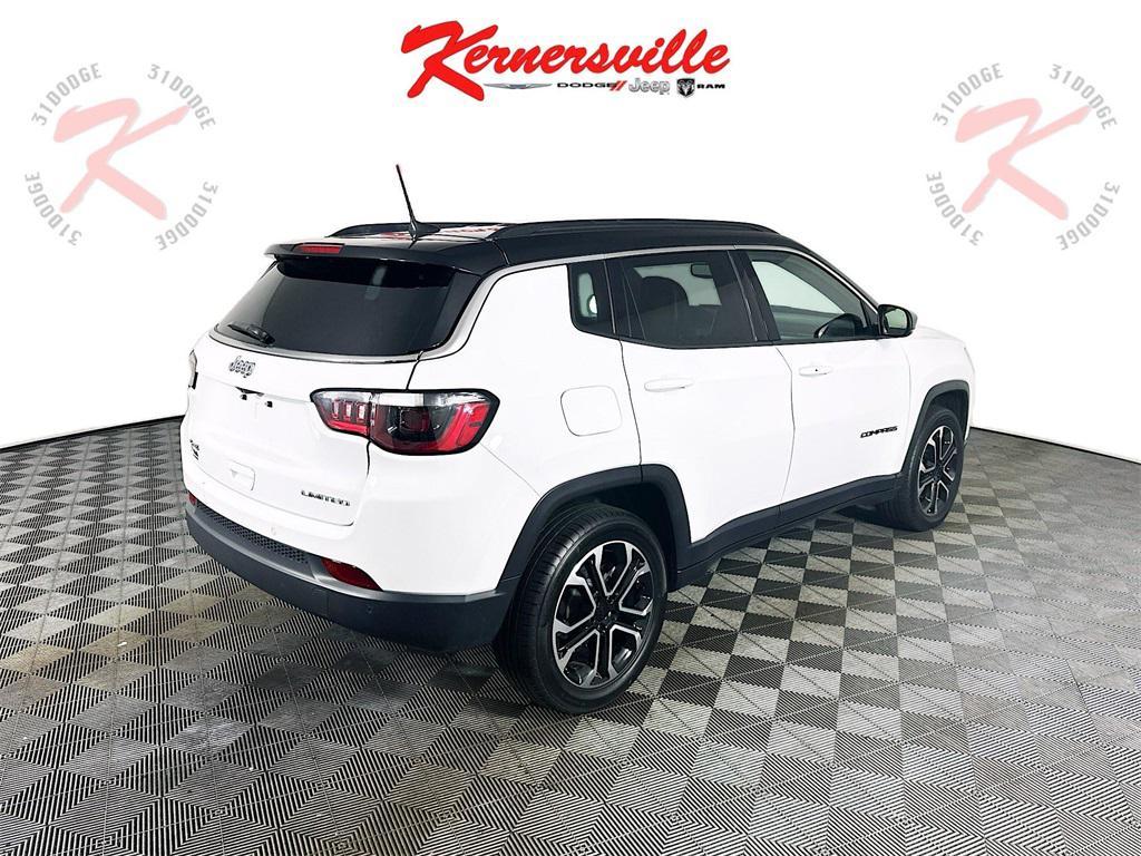 used 2024 Jeep Compass car, priced at $23,935
