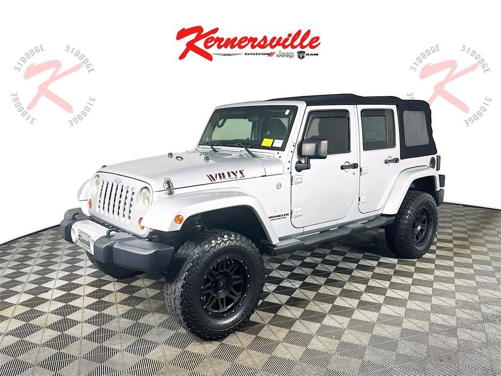 used 2011 Jeep Wrangler Unlimited car, priced at $11,585