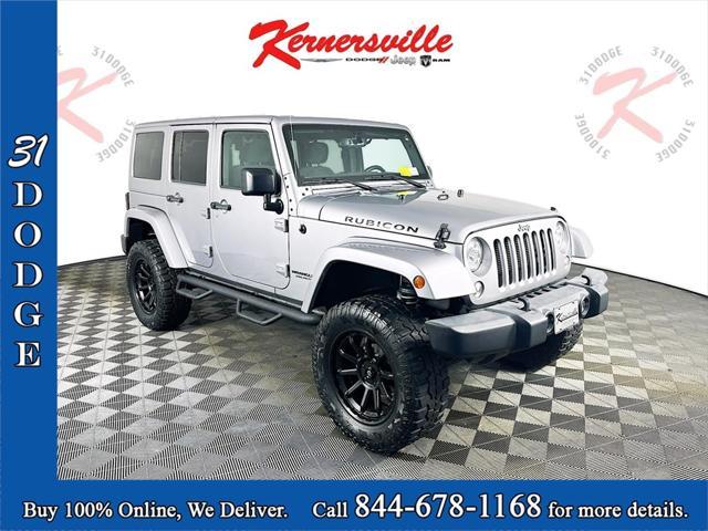 used 2017 Jeep Wrangler Unlimited car, priced at $23,585