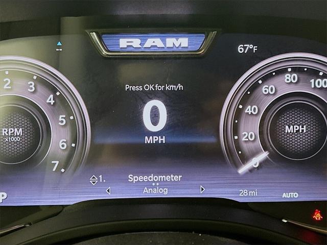 new 2025 Ram 1500 car, priced at $43,376