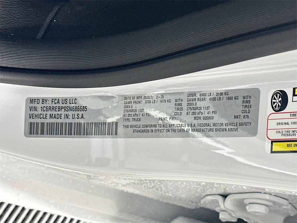 new 2025 Ram 1500 car, priced at $44,944