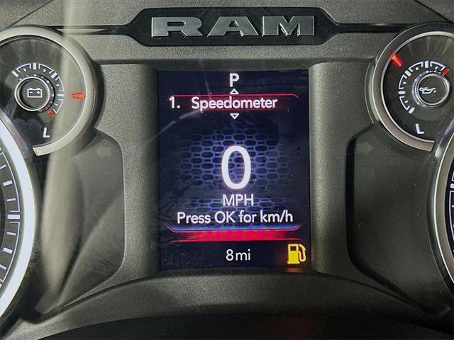 new 2025 Ram 1500 car, priced at $49,157