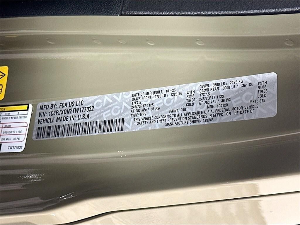 new 2026 Jeep Wrangler car, priced at $46,363