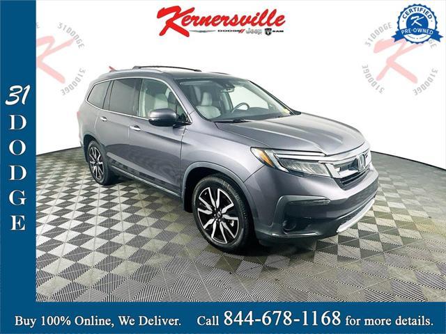 used 2021 Honda Pilot car, priced at $34,999