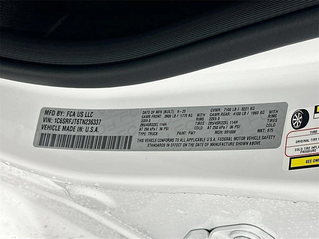 new 2026 Ram 1500 car, priced at $64,835