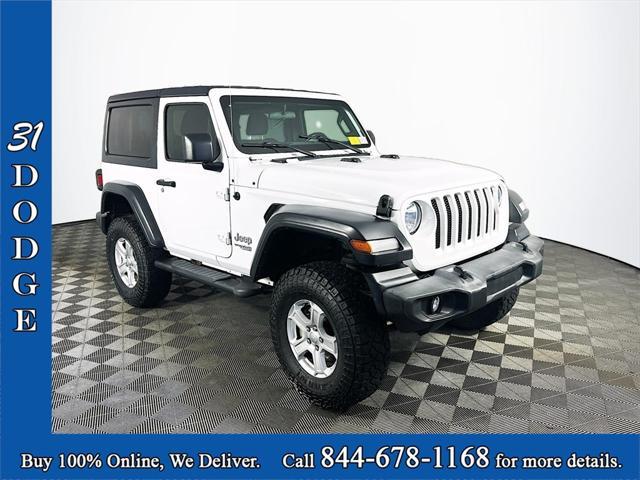 used 2020 Jeep Wrangler car, priced at $22,735