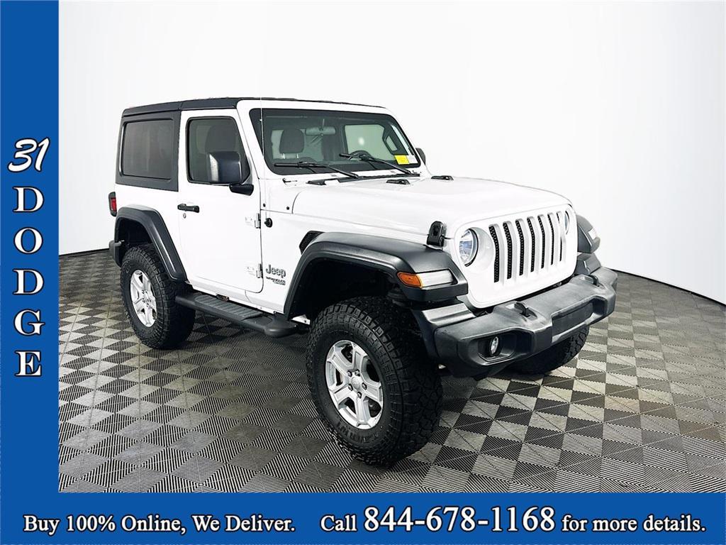 used 2020 Jeep Wrangler car, priced at $21,935