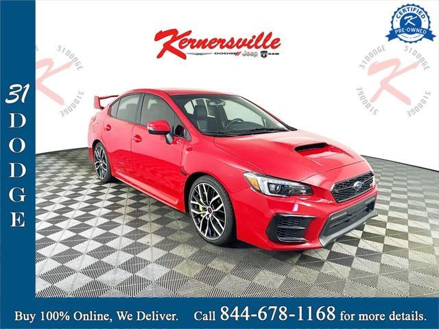 used 2021 Subaru WRX STI car, priced at $29,935