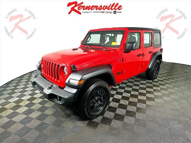 used 2022 Jeep Wrangler Unlimited car, priced at $30,435