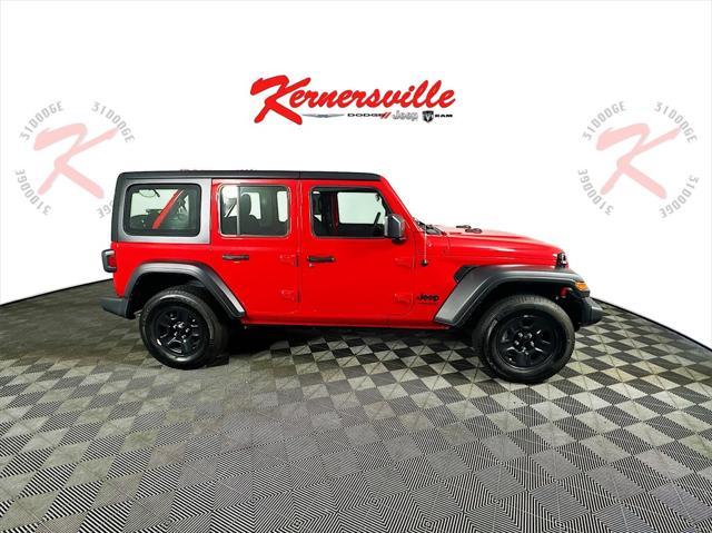 used 2022 Jeep Wrangler Unlimited car, priced at $30,435