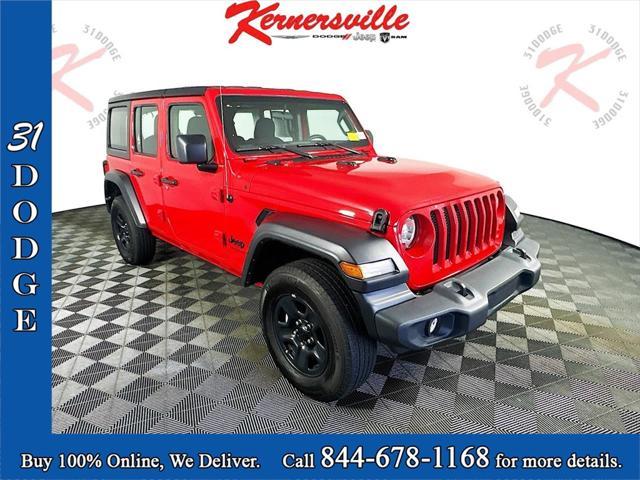 used 2022 Jeep Wrangler Unlimited car, priced at $30,435