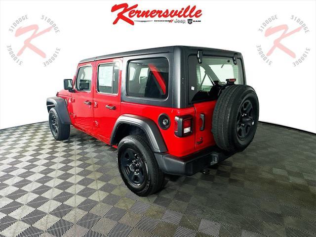 used 2022 Jeep Wrangler Unlimited car, priced at $30,435