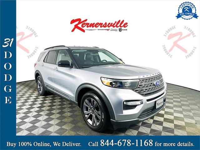 used 2022 Ford Explorer car, priced at $27,735