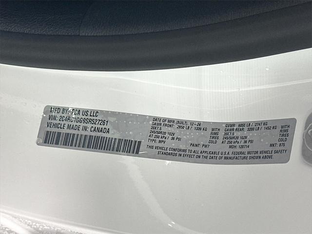 new 2025 Chrysler Pacifica car, priced at $49,025