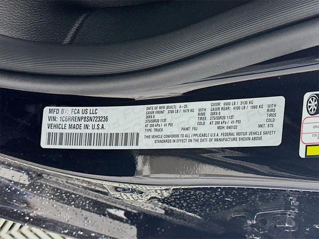 new 2025 Ram 1500 car, priced at $44,229