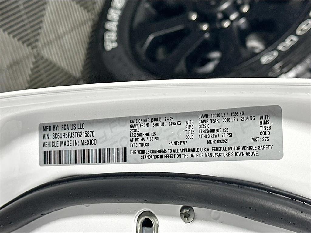 new 2026 Ram 2500 car, priced at $68,001