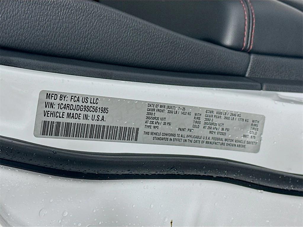 new 2025 Dodge Durango car, priced at $37,943