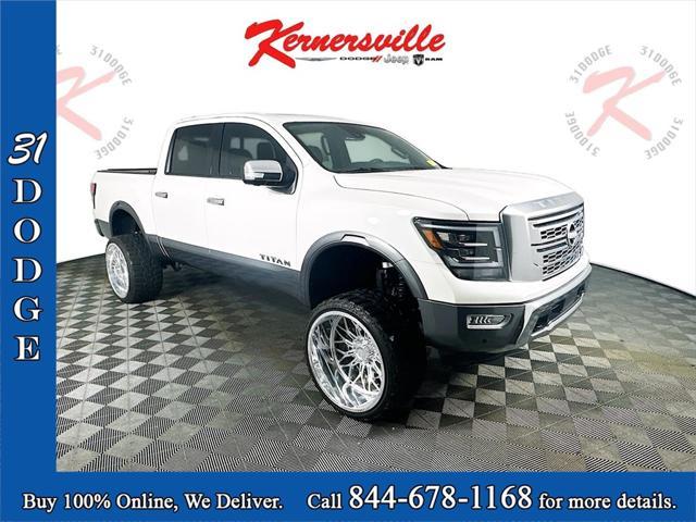 used 2024 Nissan Titan car, priced at $56,535