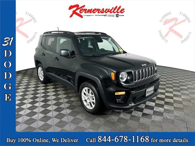 used 2022 Jeep Renegade car, priced at $18,835