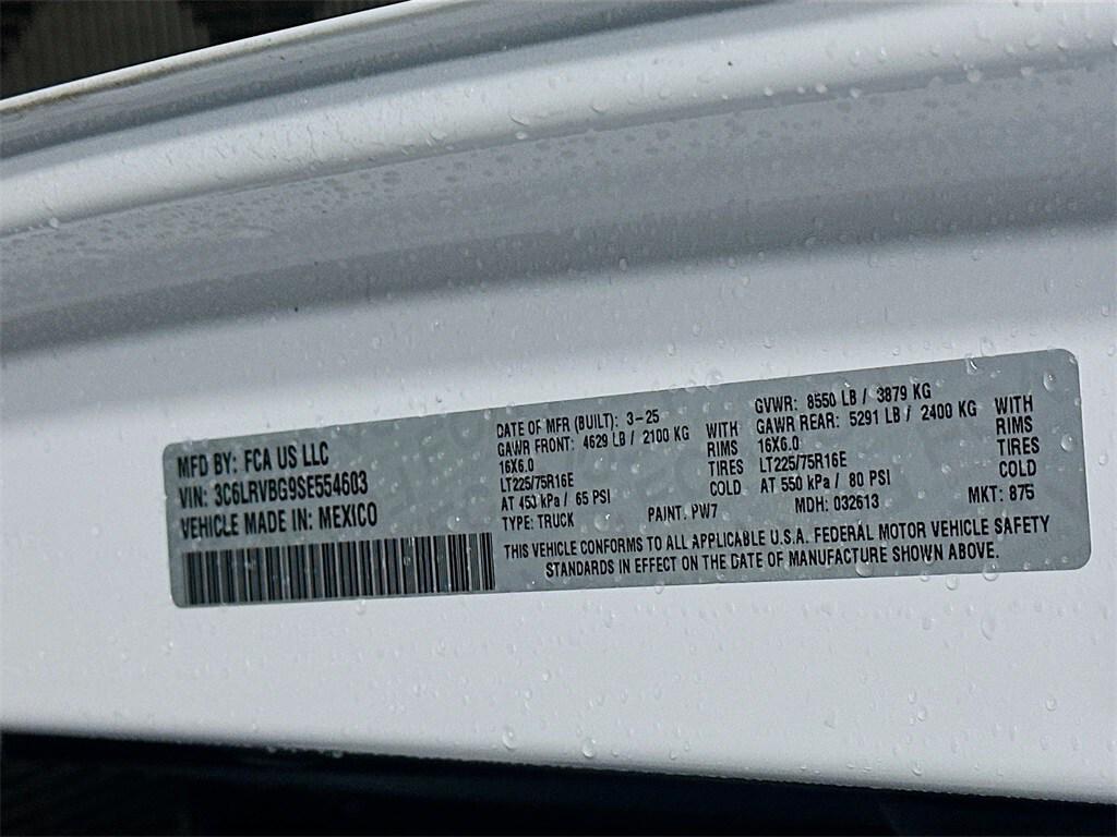 new 2025 Ram ProMaster 1500 car, priced at $52,685