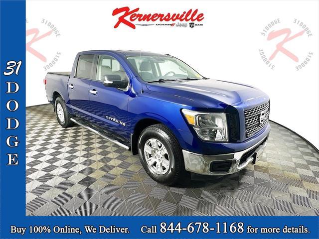 used 2019 Nissan Titan car, priced at $21,185