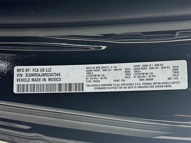 new 2024 Ram 2500 car, priced at $45,347