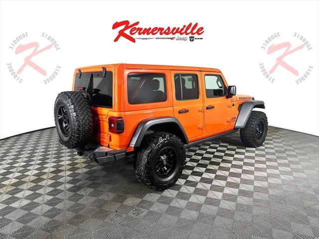 used 2018 Jeep Wrangler Unlimited car, priced at $32,585