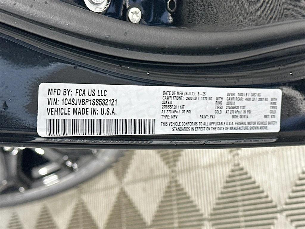 new 2025 Jeep Wagoneer car, priced at $67,534