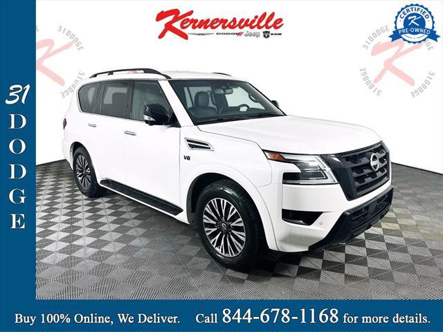 used 2021 Nissan Armada car, priced at $29,985