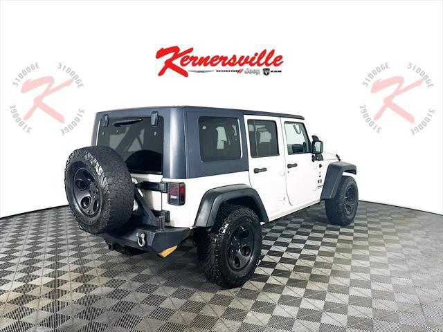 used 2009 Jeep Wrangler Unlimited car, priced at $8,485