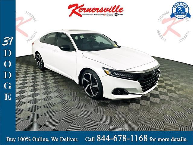 used 2022 Honda Accord car, priced at $28,735